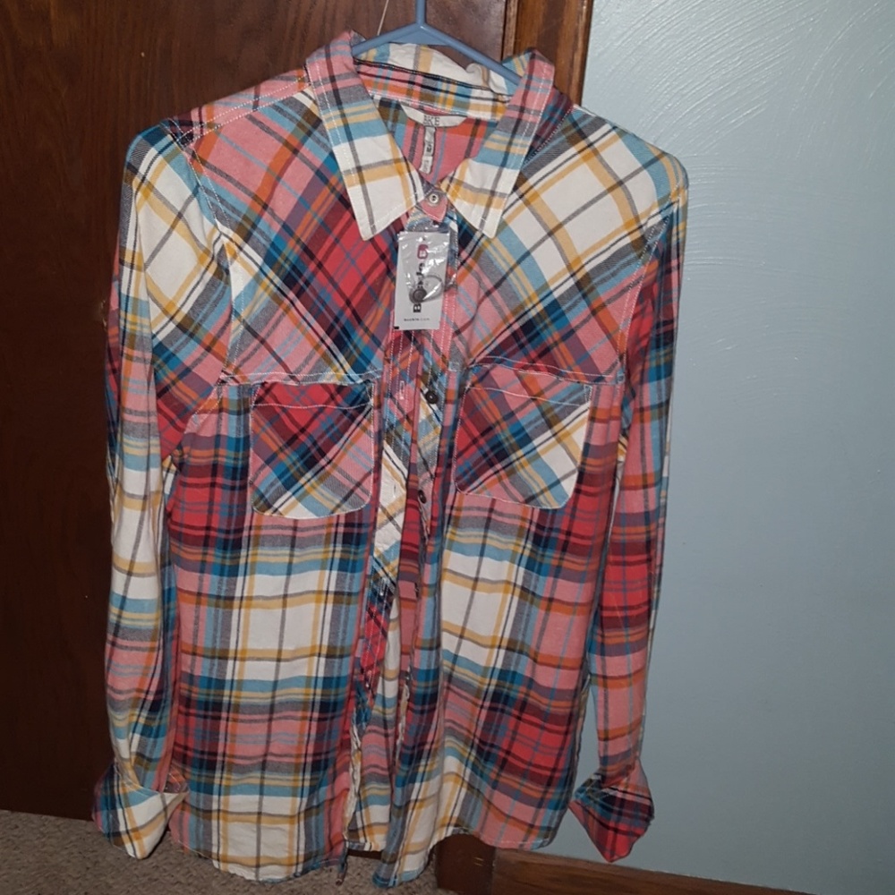 Womens Buckle Flannel